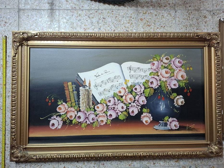 Quadro pintado a óleo