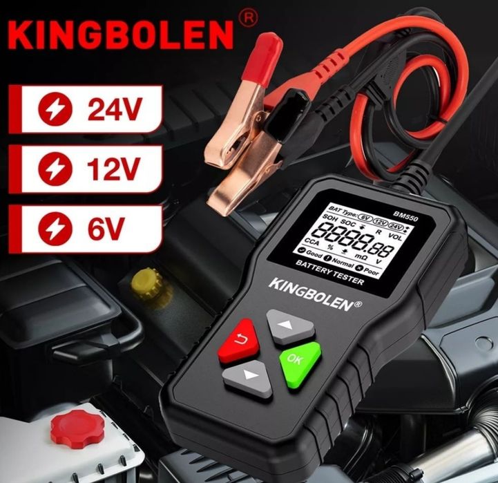 Тестер акамуляторів