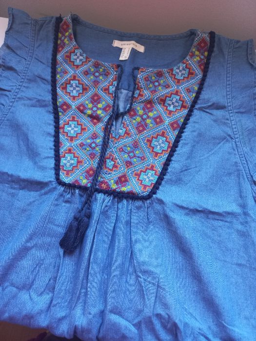 Blusa com bordados Springfield