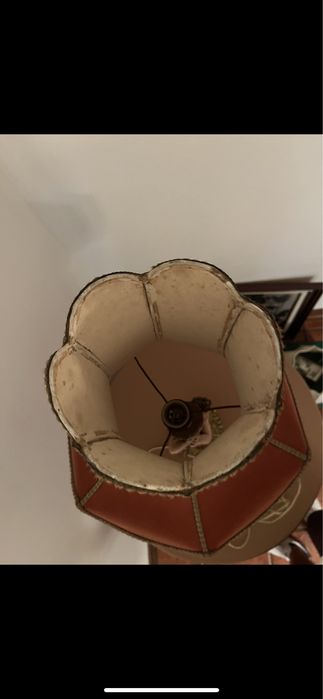 Candeeiro clássico com anjo