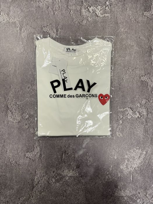 Футболка Comme des Garçons CDG PLAY  | 100% бавовна | XS S M L