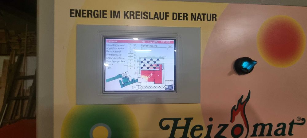 Piec na trociny 75kW Heizomat