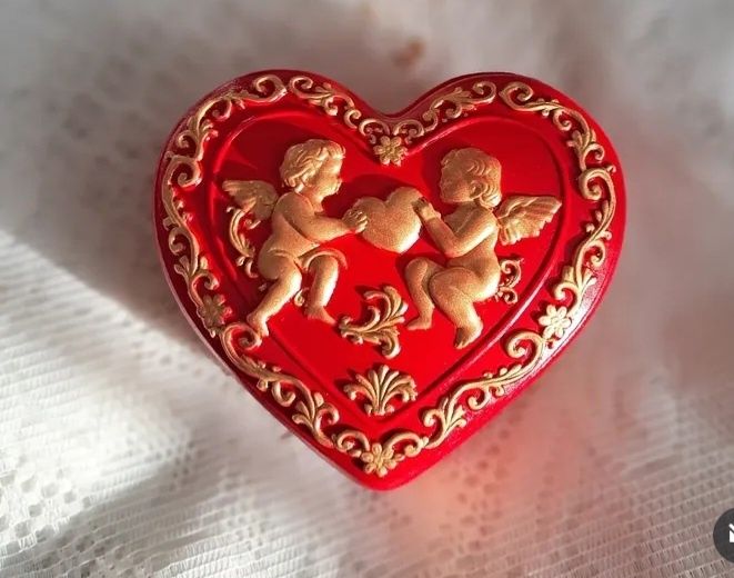 Кашпо для свічок, підсвічник для свічок, кашпо до Дня закоханих