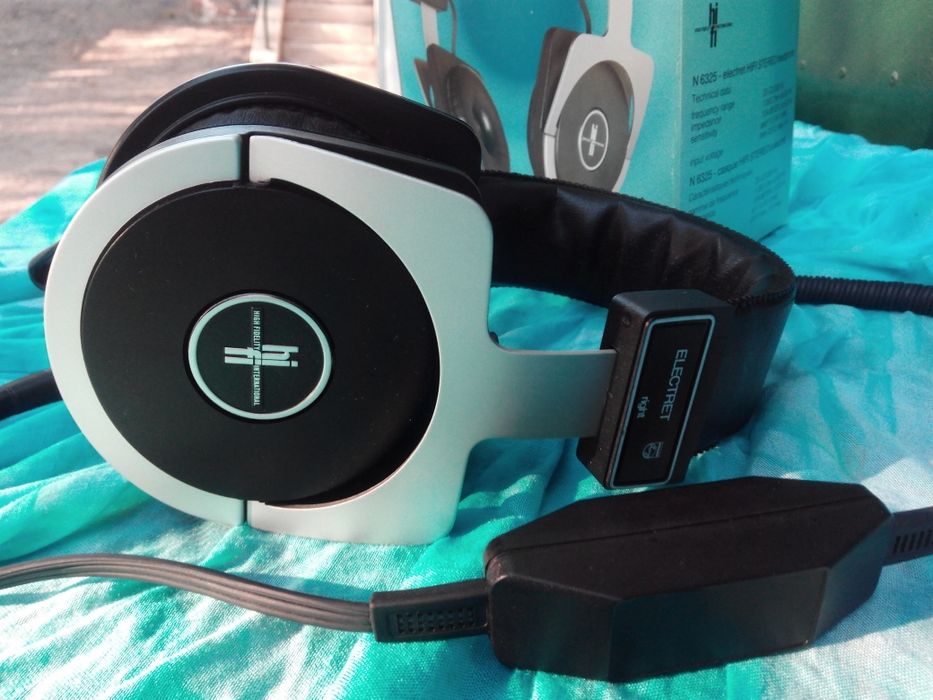 Auscultadores  Philiphs vintage