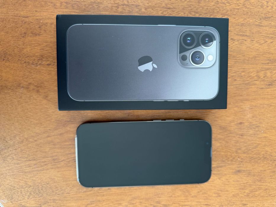 iPhone 13 Pro 256GB Grafite Preto — Como novo