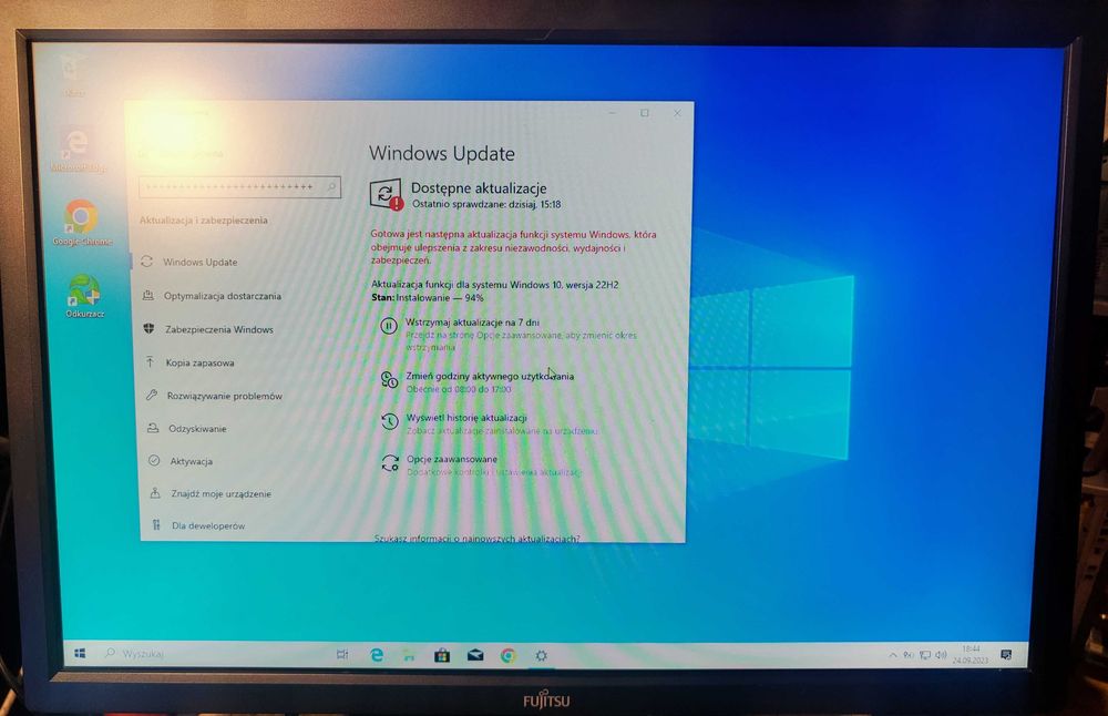 Monitor Fujitsu E22W-5