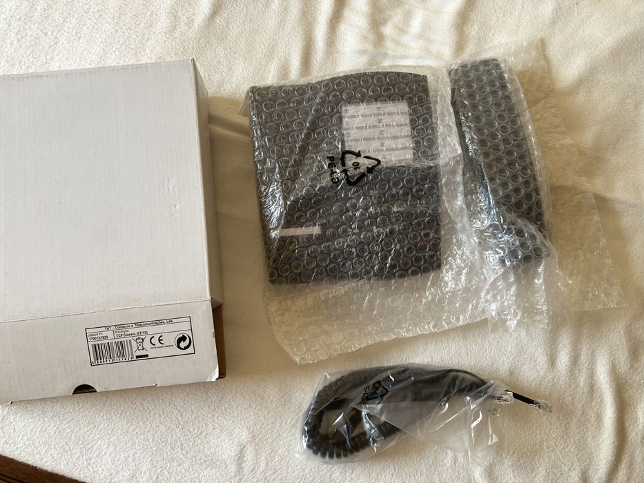 Telefone fixo com fio TCF Classic Novo 6€.