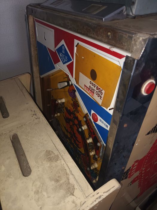 Máquina Diversão Flippers Pinball Conquistador Irmacor SIS III