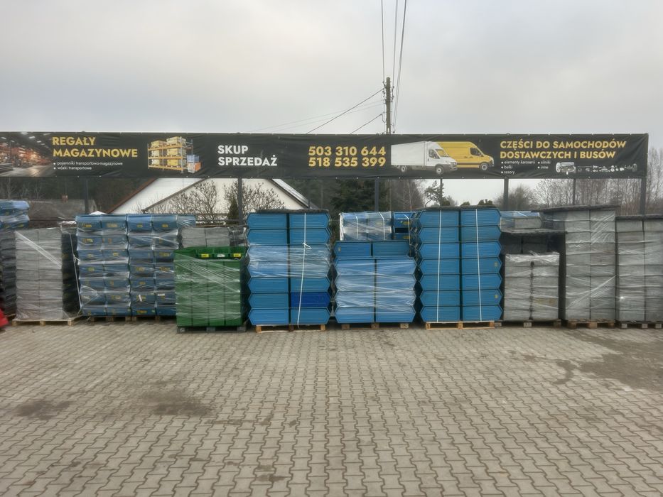 Pojemnik magazynowy kuweta Mocna wzmacniane Boki Okazja