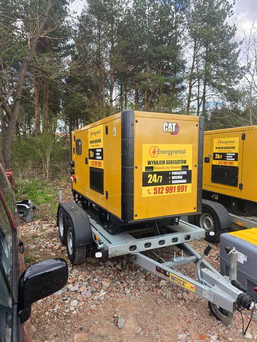 Wynajem agregatów 16 kW - 2 MW na wesele plenerowe - 24/7