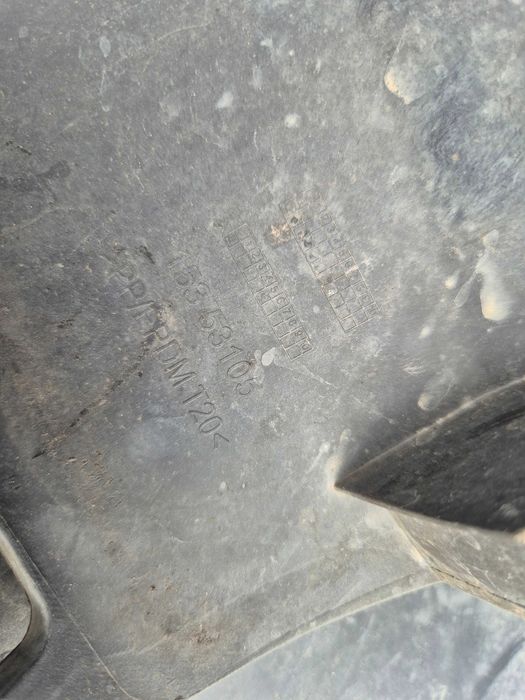 Mercedes-Benz GLE W167 AMG Spoiler zderzaka przód PDC