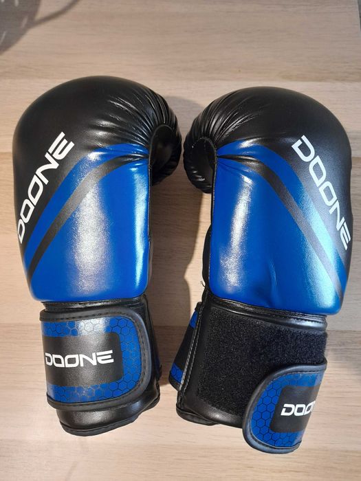 Luvas de Boxe DOONE Tamanho M + Protetor de Pulso – Kit Completo