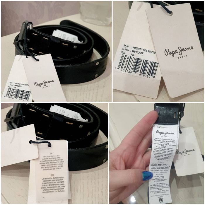 Новый пояс ремень оригинал Pinko, Pepe Jeans London, Rino