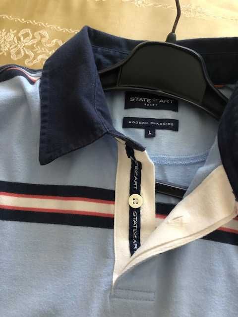 Suéter masculina em algodão da prestigiada marca State of Art
