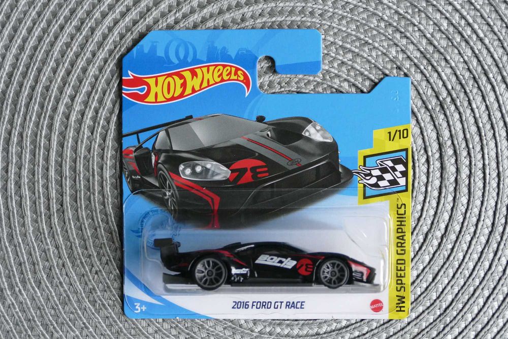 Hot Wheels autko "Resorak" 2016 FORD GT RACE edycja 2021r.