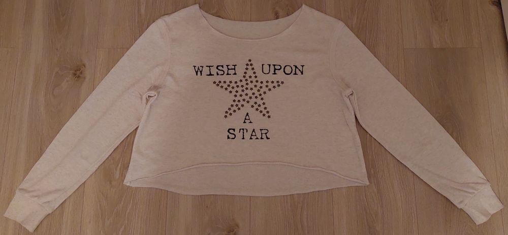 Krótka, cienka bluza