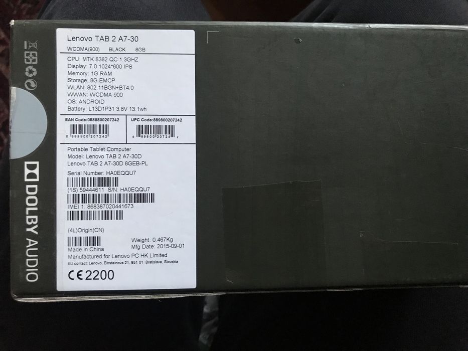 Продам LENOVO TAB Не робочий