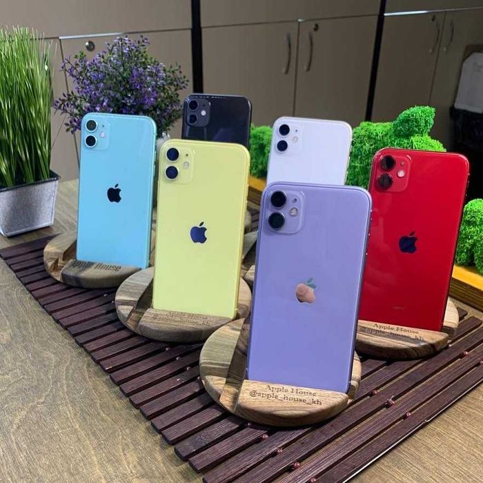 Apple IPHONE 11 64-128GB Black,White,Red,Green,Yellow,Purple Айфон