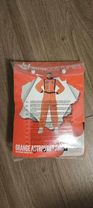 Strój astronauty M halloween dla mężczyzny