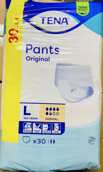 Pieluchomajtki Tena Pants Original L   4*30 sztuk