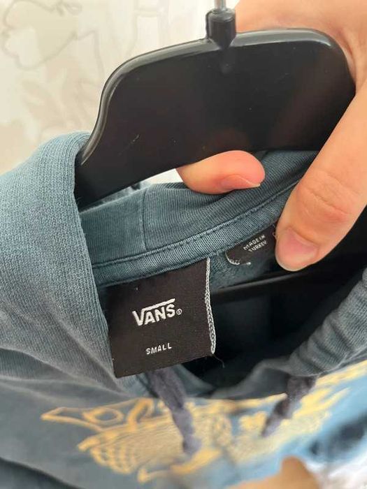 bluza oversize męska z kapturem Vans S