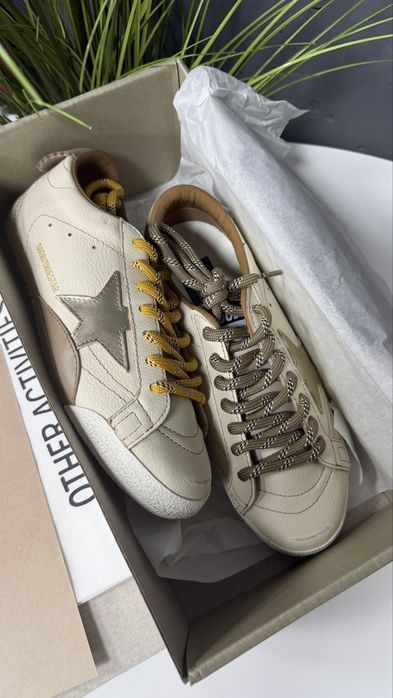 Жіночі кеди Golden Goose Deluxe Brand GGDB  true star — натуральна шкіра, топ якість. В наявності,