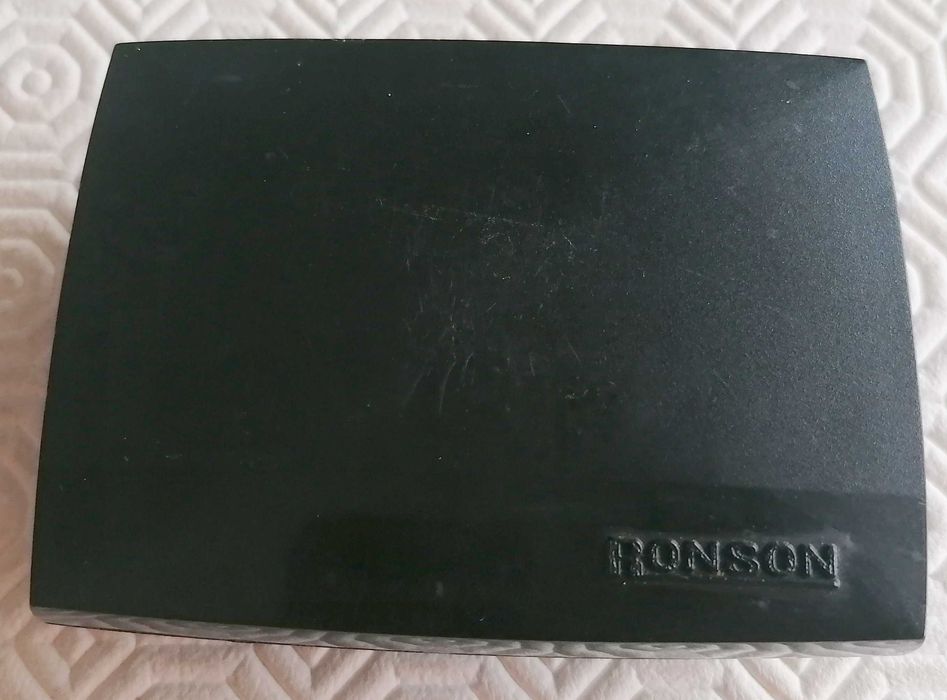 Isqueiro RONSON Varaflame, com cx e escova, peça vintage