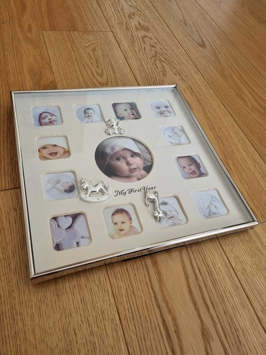 NOWA Ramka na zdjęcia dla noworodka 30 x 30 cm