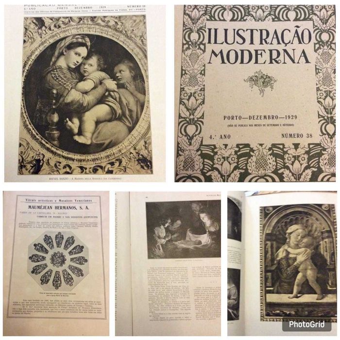 Ilustração Moderna - Revista Ilustrada.  4.º ano - Dezembro - 1929