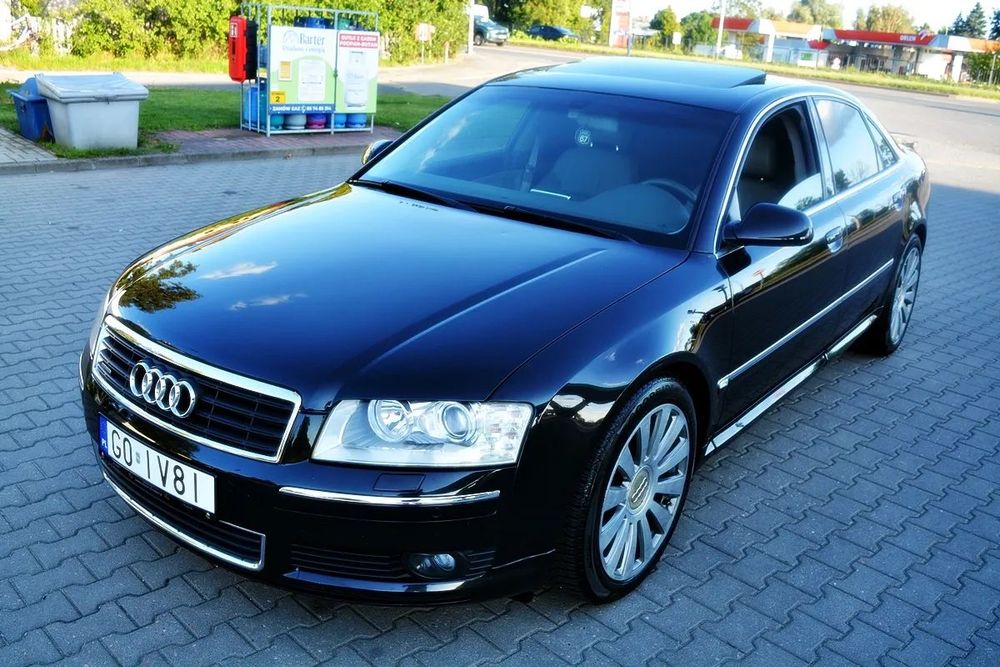 Audi A8 4x4, LPG, Serwisowane, Bez wkładu własnego