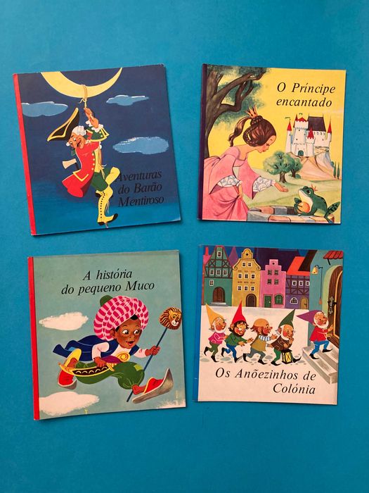 Livros da Colecção Histórias Infantis Electroliber Anos 60/70