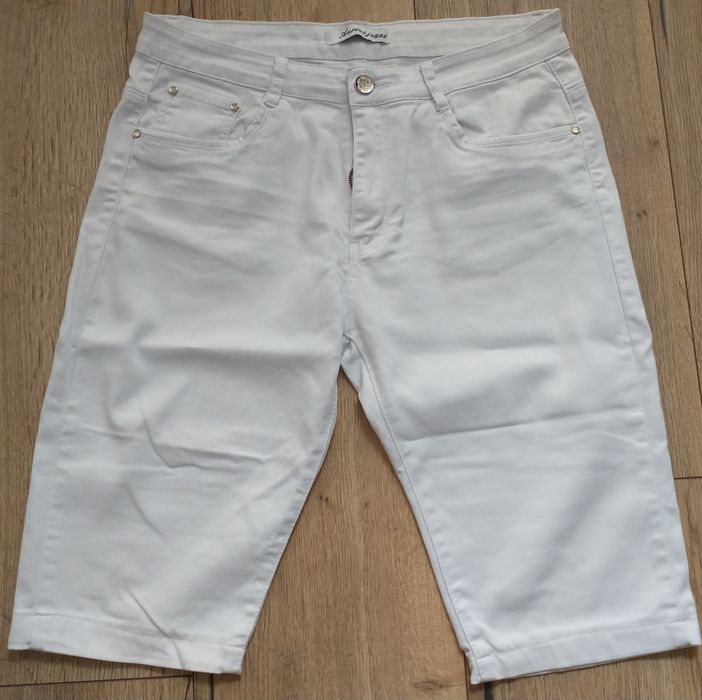 Shorty jeansowe damskie, Aureus jeans, r. 48