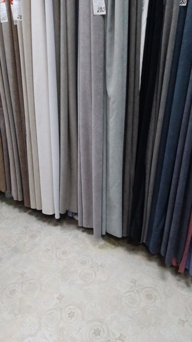 Штори мікровелюр