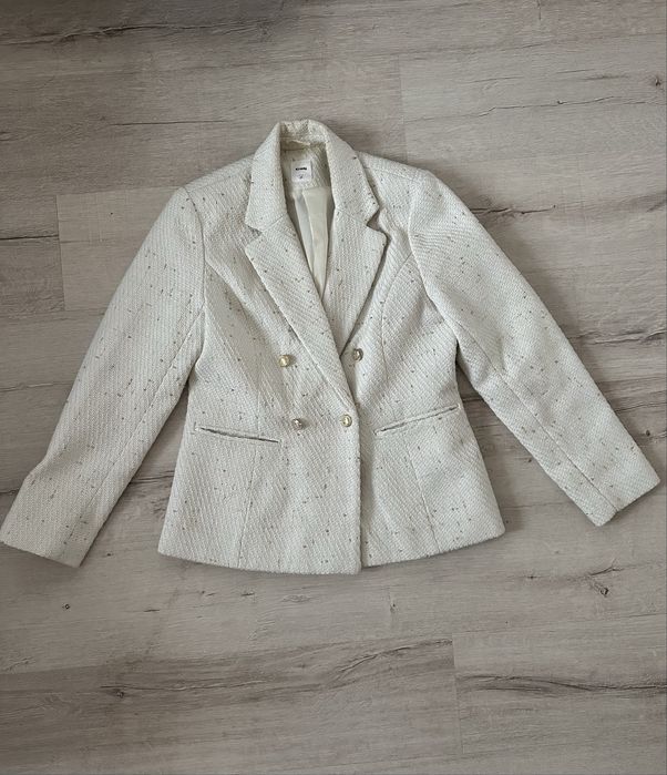 Твидовый пиджак женский