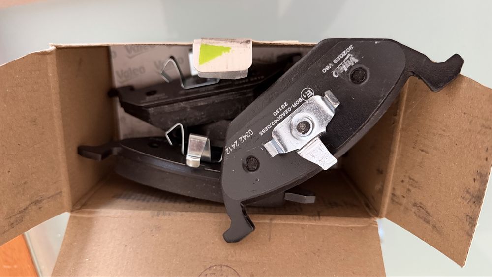 Pastilhas de travao vw polo 6R