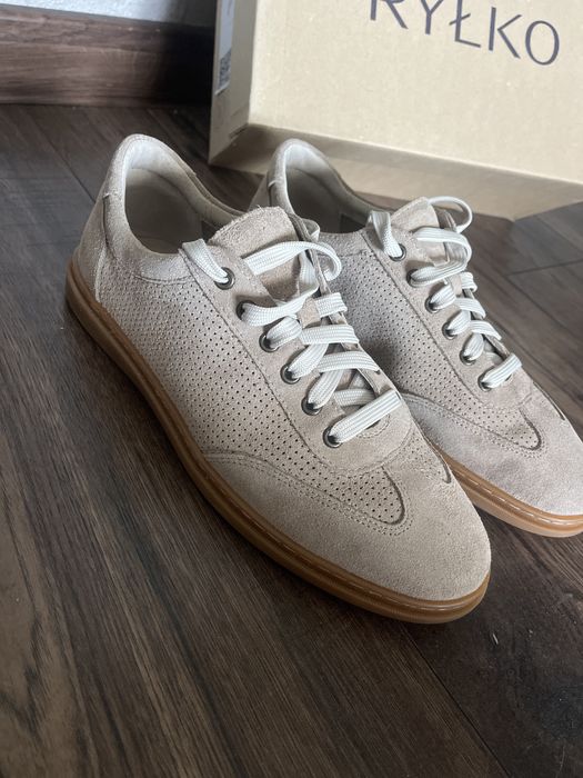 Nowe skórzane buty meskie 40