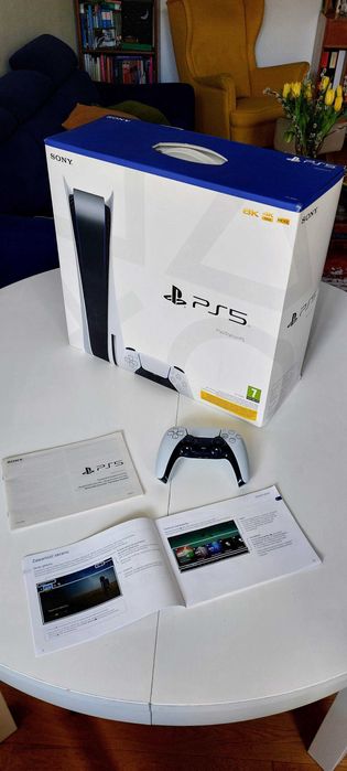 PlayStation 5 z napędem + 4 gry + 2TB SSD | bardzo dobry stan