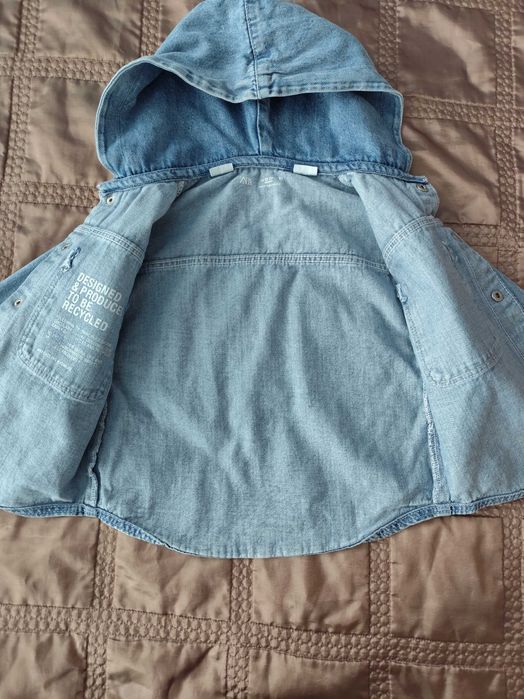 Джинсовий дитячий жакет ZARA. Унісекс.