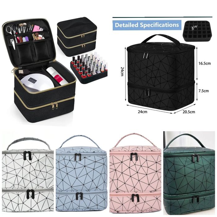 Сумка для майстра манікюра/візажиста/кейс для ламп/мастер маник