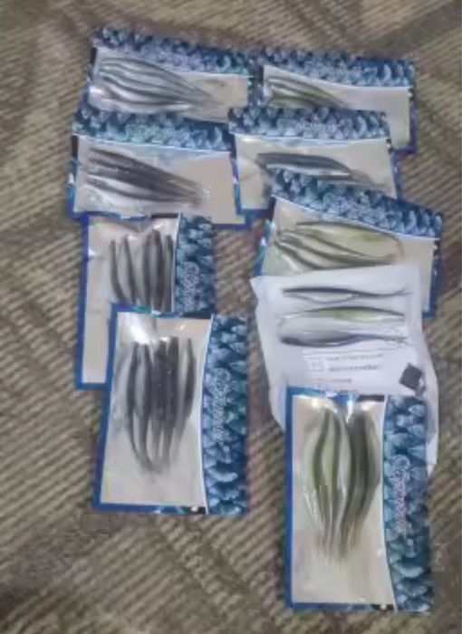 Sztuczne Silikonowe Przynęty na sandacza 12 cm