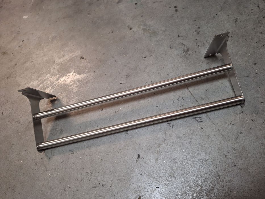 Toalheiro inox 45 cm