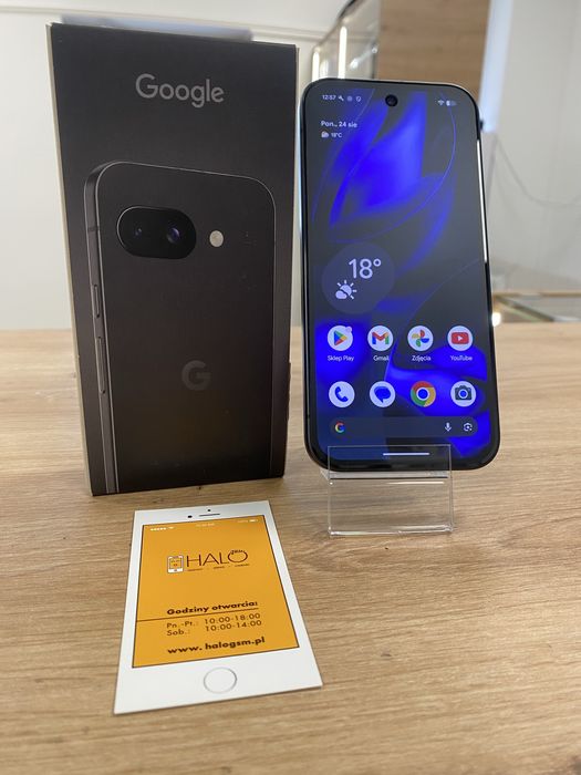 Idealny Google Pixel 9A 128gb 100%baterii od HaloGSM