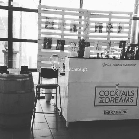 Balcão para eventos