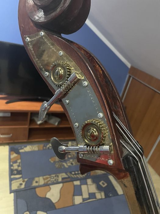 Całodrewniany kontrabas 3/4