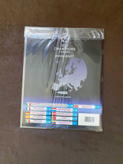 Caderneta Cromos-Champions League 06-07-(Panini))-Completa