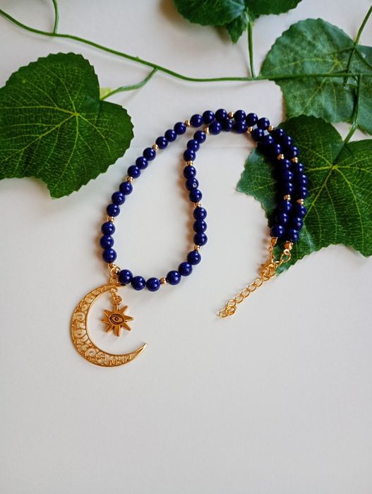 Naszyjnik z kamieni naturalnych " Handmade "