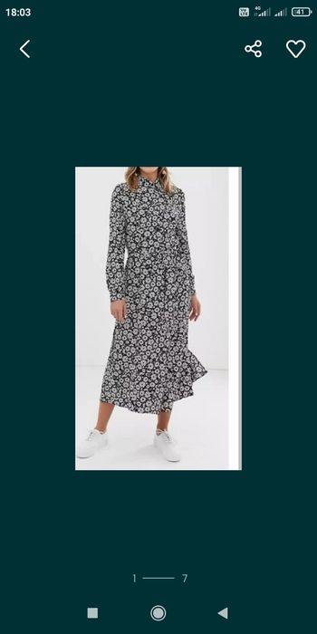 Платье міді Monki сукня плаття