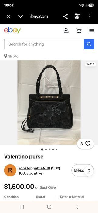 Сумка Valentino Garavani винтаж