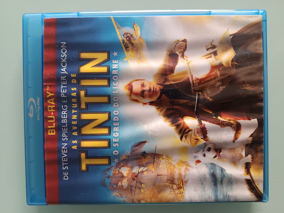 Blu-ray Tintim o segredo de licorne