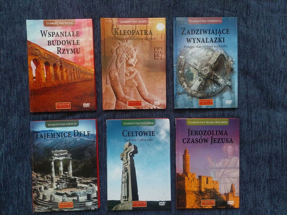 Starożytne cywilizacje   zestaw 40 DVD